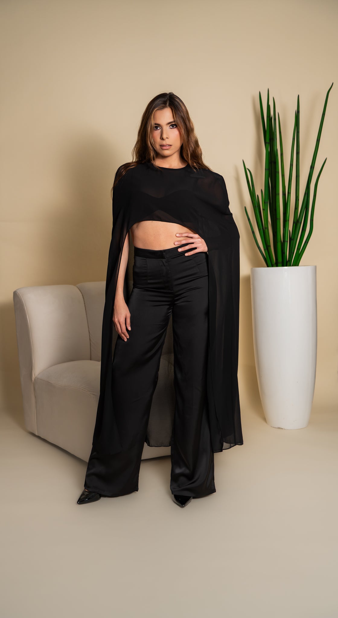 Cape Set Black