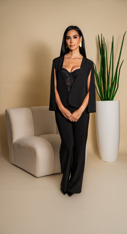 Cape Blazer Set