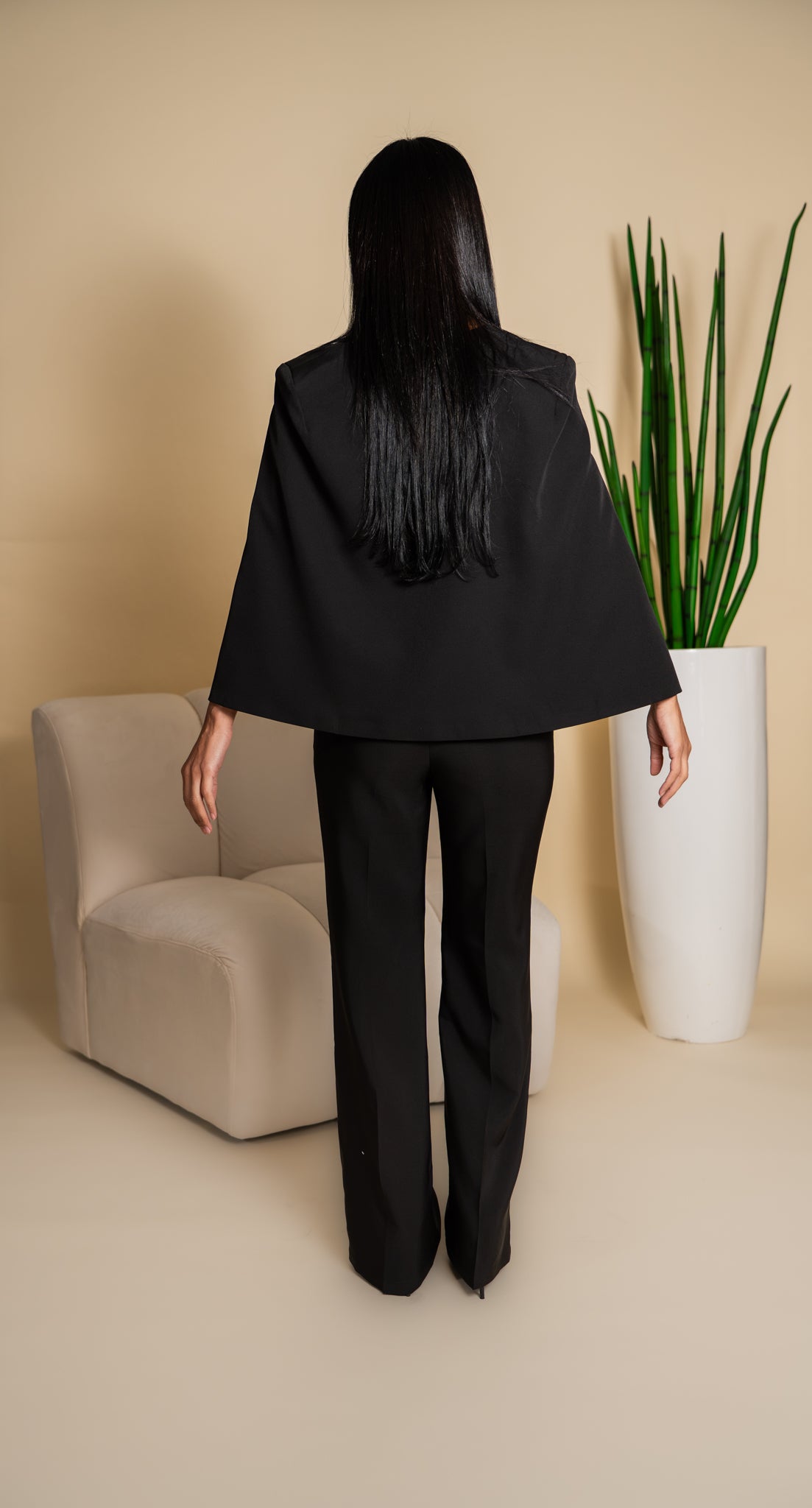 Cape Blazer Set