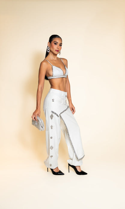 Crystal Embellished Set - seated view